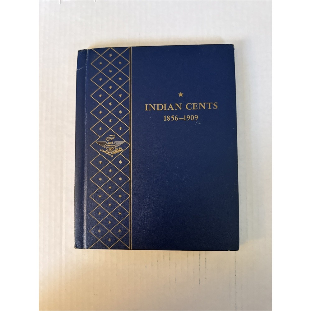 Whitman Bookshelf Indian Cents 1856-1909 Album #9402